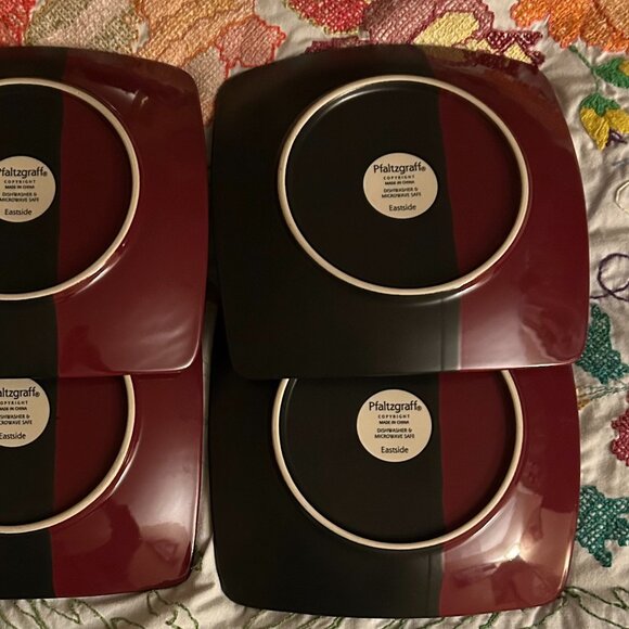 Pfaltzgraff Eastside Collection 9" x 9" Plates (Four Plates) - Picture 6 of 6